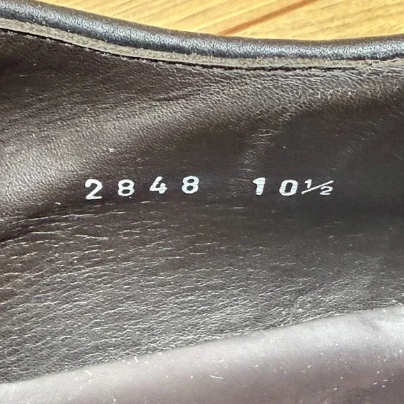 To Boot Adam Derrick Mens Dress Shoes Size 10.5 Dark Brown Suede Cap Toe - Picture 11 of 11